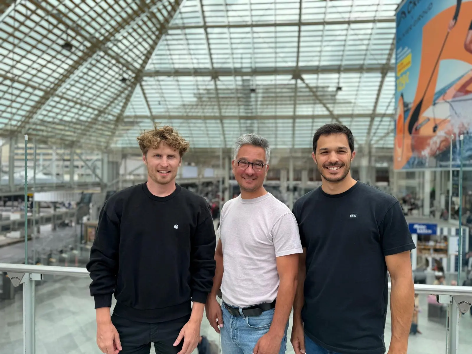 Magif co-founders: Vincent Wargnier, Maxime Bui, and Dr. Olivier Malafronte